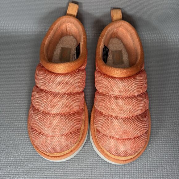 UGG Womens Size 7 Tasman LTA Platform Slip On Comfort Slippers Shoes Peach - Picture 4 of 10
